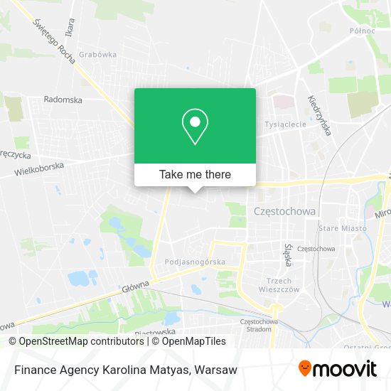 Finance Agency Karolina Matyas map