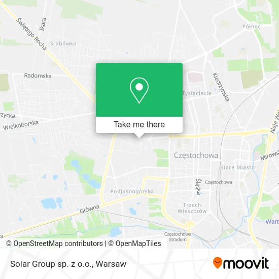 Карта Solar Group sp. z o.o.