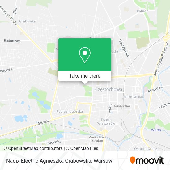 Nadix Electric Agnieszka Grabowska map