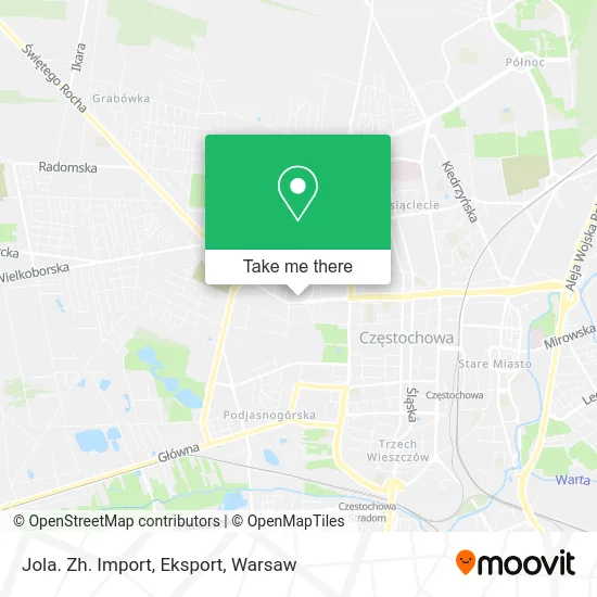 Карта Jola. Zh. Import, Eksport