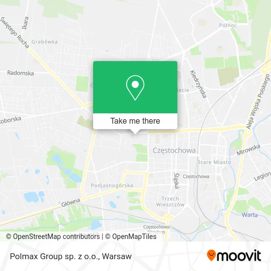 Карта Polmax Group sp. z o.o.