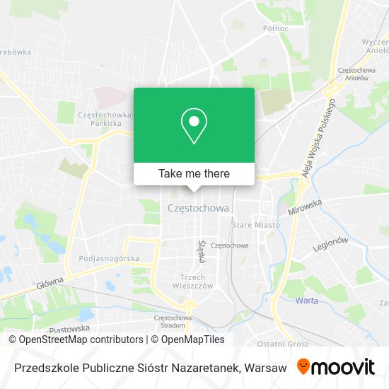 Przedszkole Publiczne Sióstr Nazaretanek map