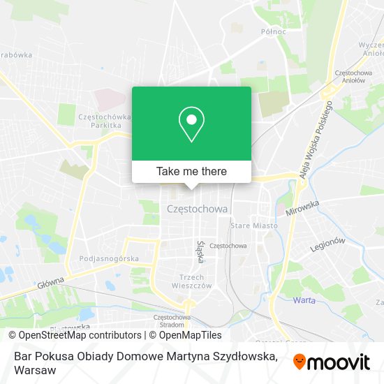 Bar Pokusa Obiady Domowe Martyna Szydłowska map