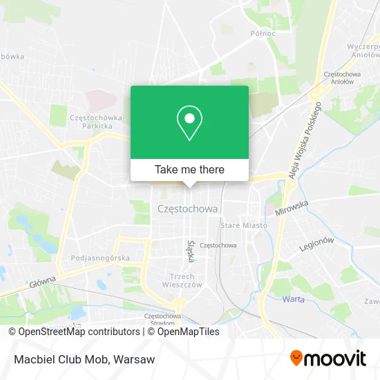 Macbiel Club Mob map