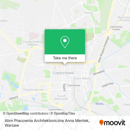 Abm Pracownia Architektoniczna Anna Mentek map