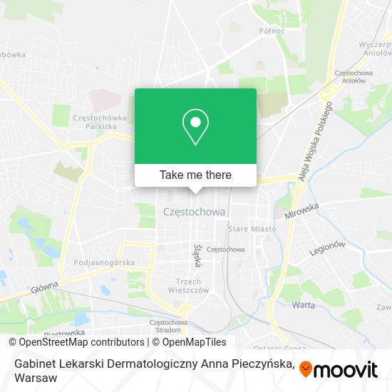 Gabinet Lekarski Dermatologiczny Anna Pieczyńska map