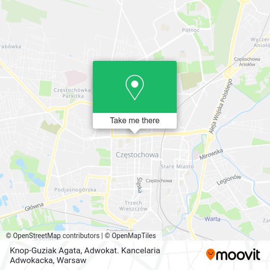 Knop-Guziak Agata, Adwokat. Kancelaria Adwokacka map