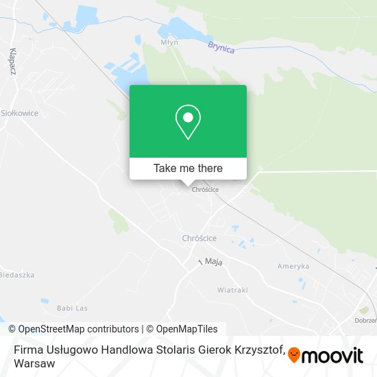 Firma Usługowo Handlowa Stolaris Gierok Krzysztof map