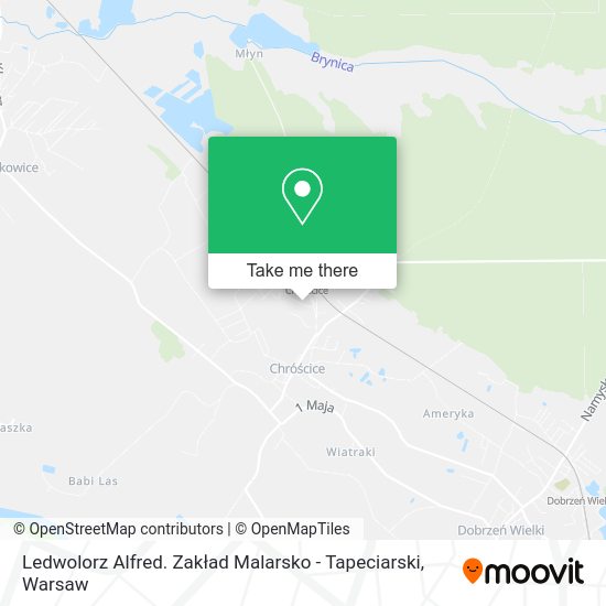 Ledwolorz Alfred. Zakład Malarsko - Tapeciarski map