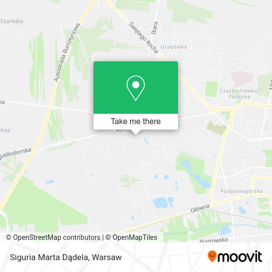 Siguria Marta Dądela map