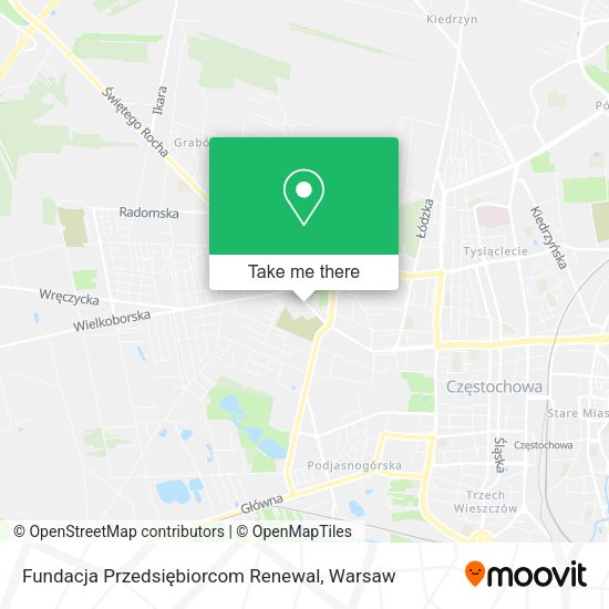 Fundacja Przedsiębiorcom Renewal map