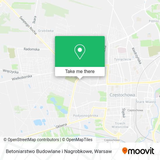 Betoniarstwo Budowlane i Nagrobkowe map