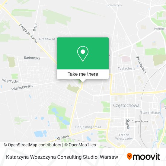 Карта Katarzyna Woszczyna Consulting Studio