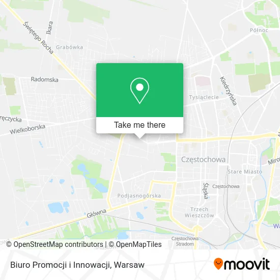 Карта Biuro Promocji i Innowacji