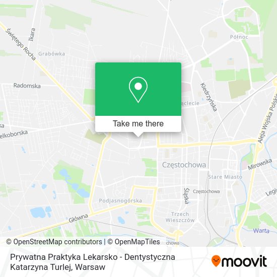 Prywatna Praktyka Lekarsko - Dentystyczna Katarzyna Turlej map