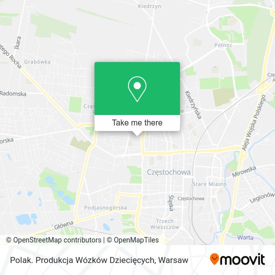 Polak. Produkcja Wózków Dziecięcych map