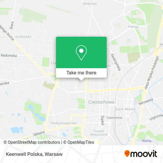 Карта Keenwell Polska