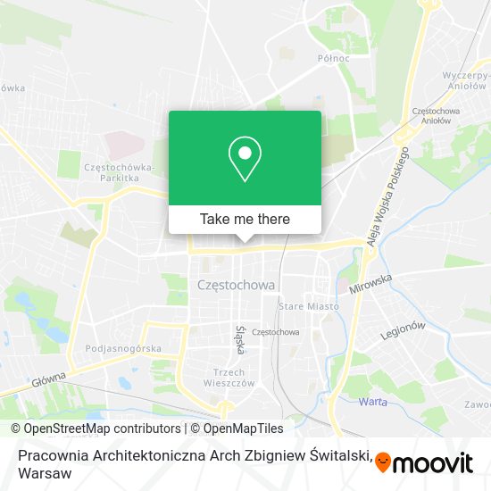 Pracownia Architektoniczna Arch Zbigniew Świtalski map