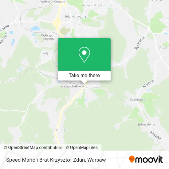 Карта Speed Mario i Brat Krzysztof Zdun