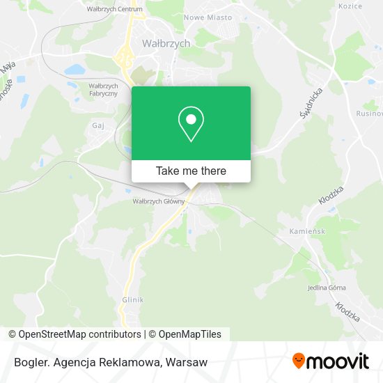 Bogler. Agencja Reklamowa map