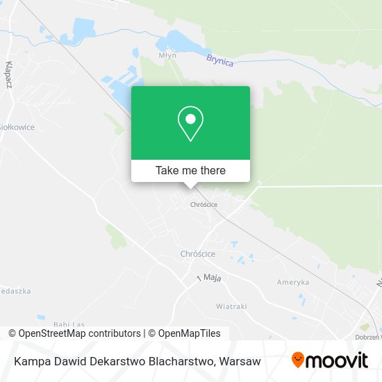 Kampa Dawid Dekarstwo Blacharstwo map