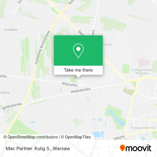 Карта Mac Partner. Kulig S.