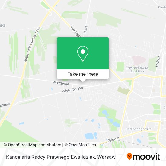 Kancelaria Radcy Prawnego Ewa Idziak map