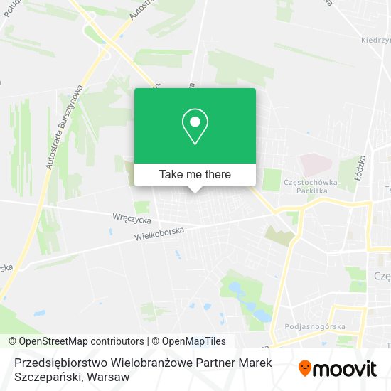 Przedsiębiorstwo Wielobranżowe Partner Marek Szczepański map