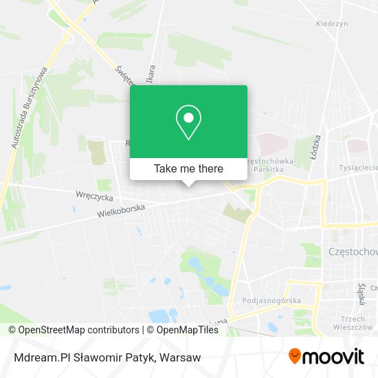 Mdream.Pl Sławomir Patyk map