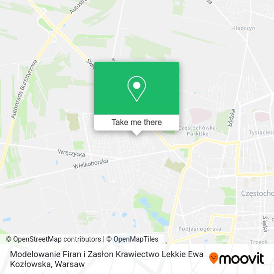 Modelowanie Firan i Zasłon Krawiectwo Lekkie Ewa Kozłowska map