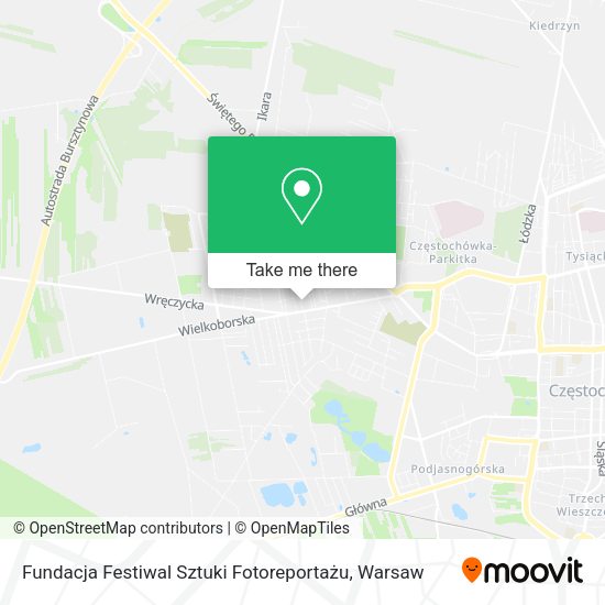 Fundacja Festiwal Sztuki Fotoreportażu map