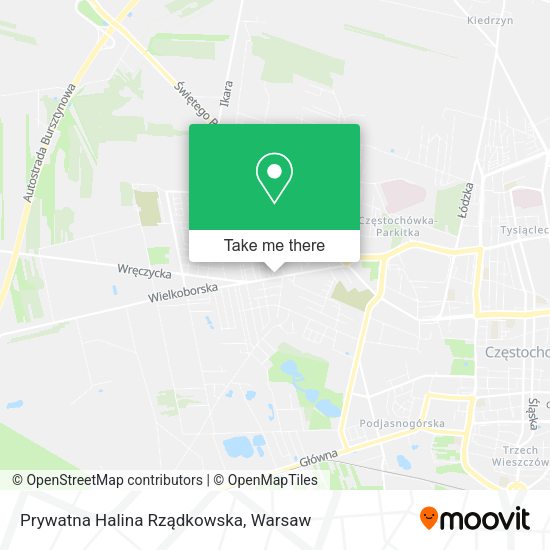 Prywatna Halina Rządkowska map