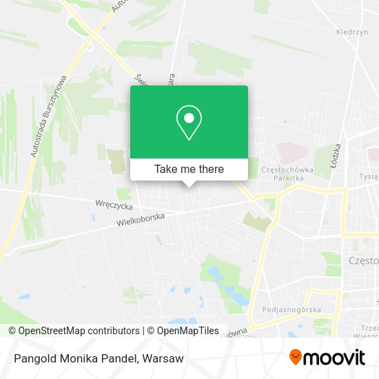 Pangold Monika Pandel map