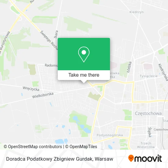 Карта Doradca Podatkowy Zbigniew Gurdak