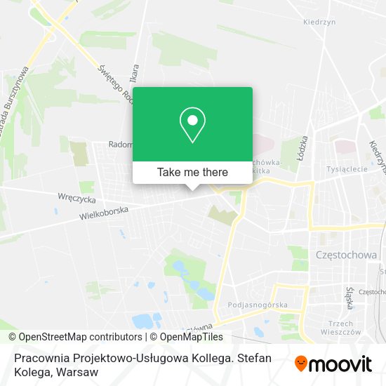 Pracownia Projektowo-Usługowa Kollega. Stefan Kolega map