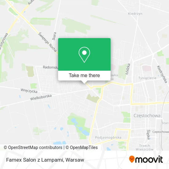 Карта Famex Salon z Lampami