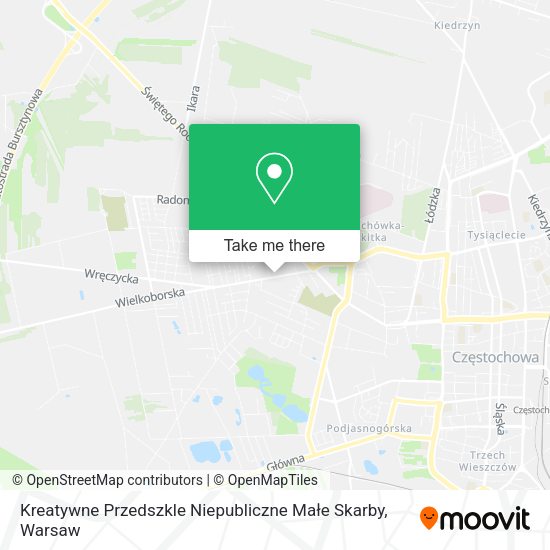 Kreatywne Przedszkle Niepubliczne Małe Skarby map