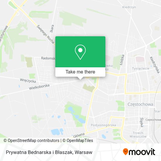 Prywatna Bednarska i Błaszak map