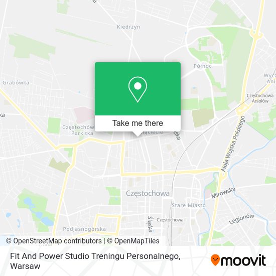 Fit And Power Studio Treningu Personalnego map