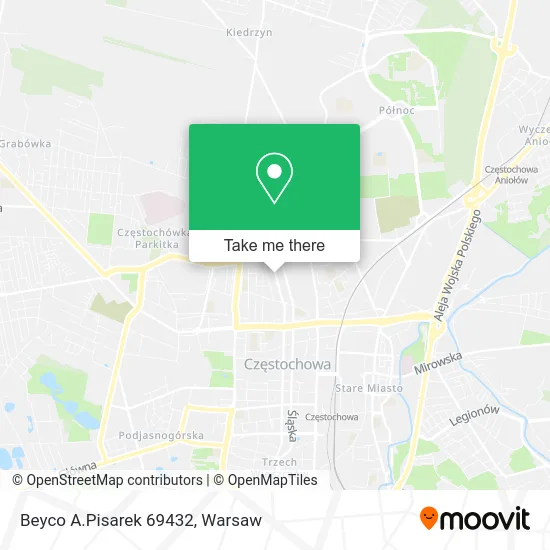 Карта Beyco A.Pisarek 69432