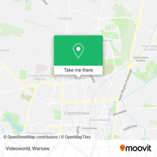 Карта Videoworld