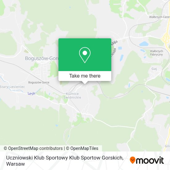 Uczniowski Klub Sportowy Klub Sportow Gorskich map