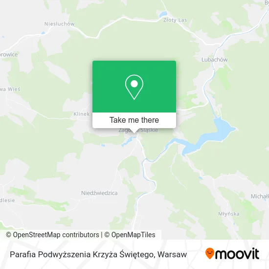 Карта Parafia Podwyższenia Krzyża Świętego
