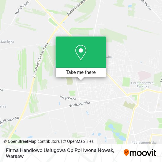 Firma Handlowo Usługowa Op Pol Iwona Nowak map