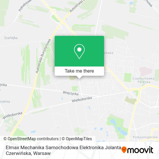 Карта Elmax Mechanika Samochodowa Elektronika Jolanta Czerwińska