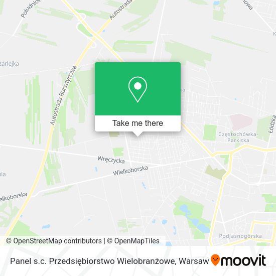 Panel s.c. Przedsiębiorstwo Wielobranżowe map