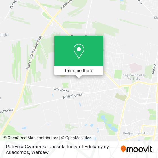 Patrycja Czarnecka Jaskola Instytut Edukacyjny Akademos map