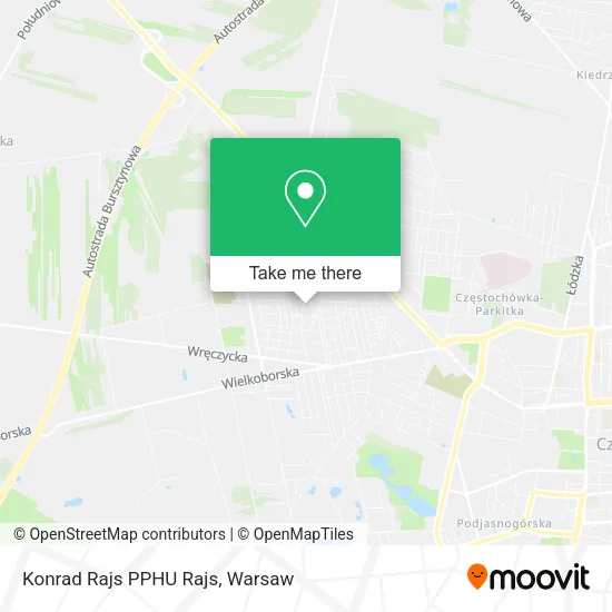 Карта Konrad Rajs PPHU Rajs