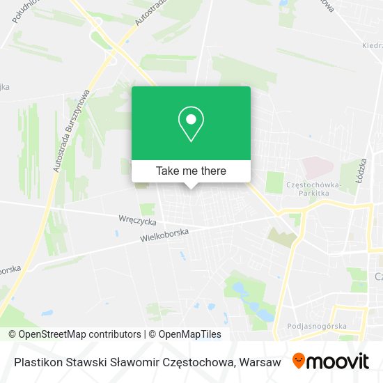 Plastikon Stawski Sławomir Częstochowa map