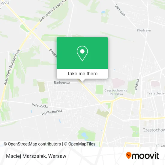Maciej Marszałek map